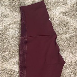 lululemon align pant velvet stripe super high rise